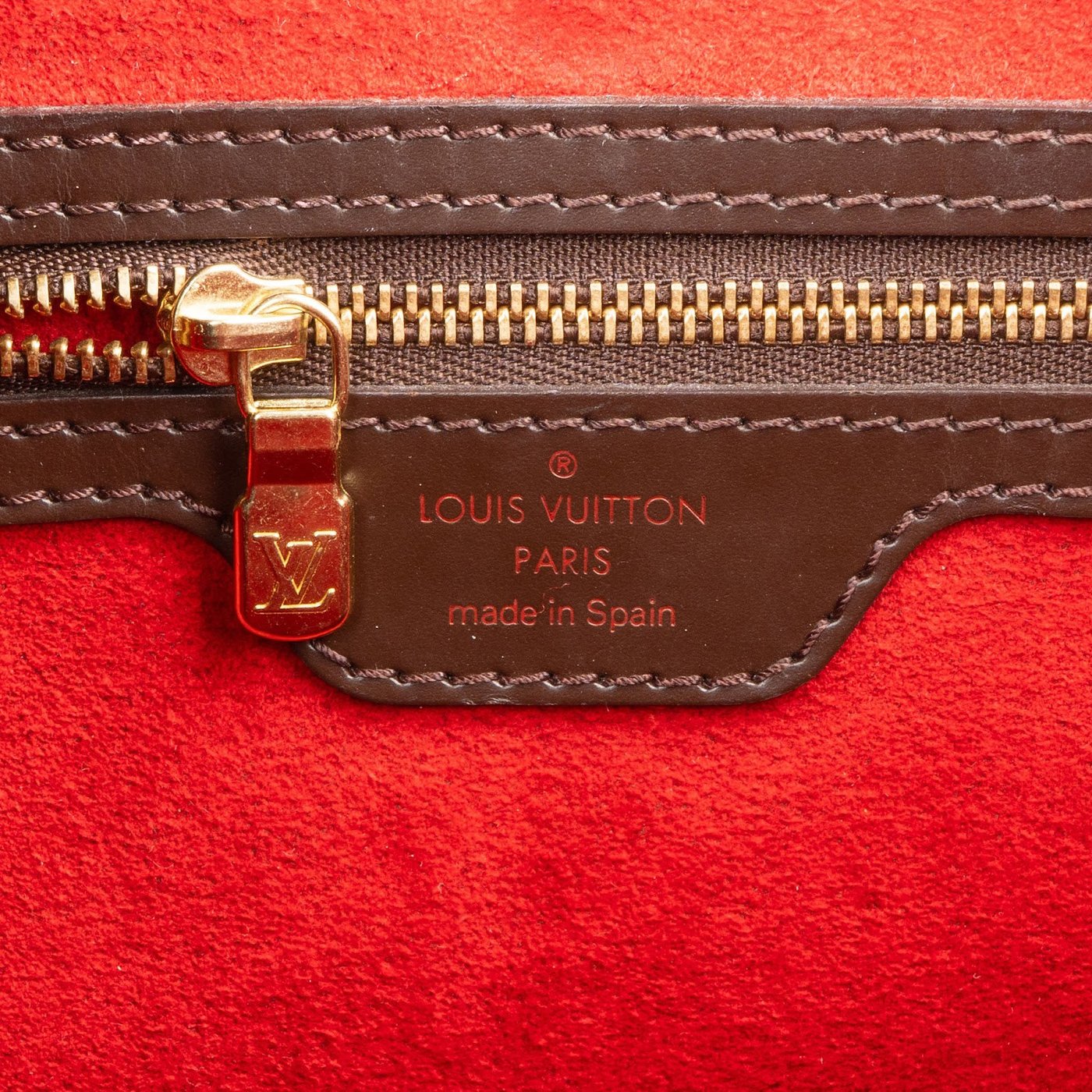 Louis Vuitton Monogram Damier Ebene Hampstead PM Handbag