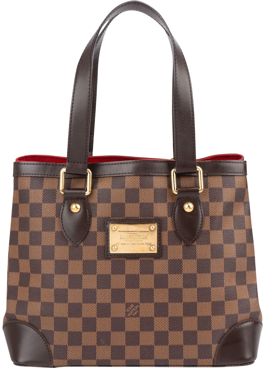 Louis Vuitton Monogram Damier Ebene Hampstead PM Handbag