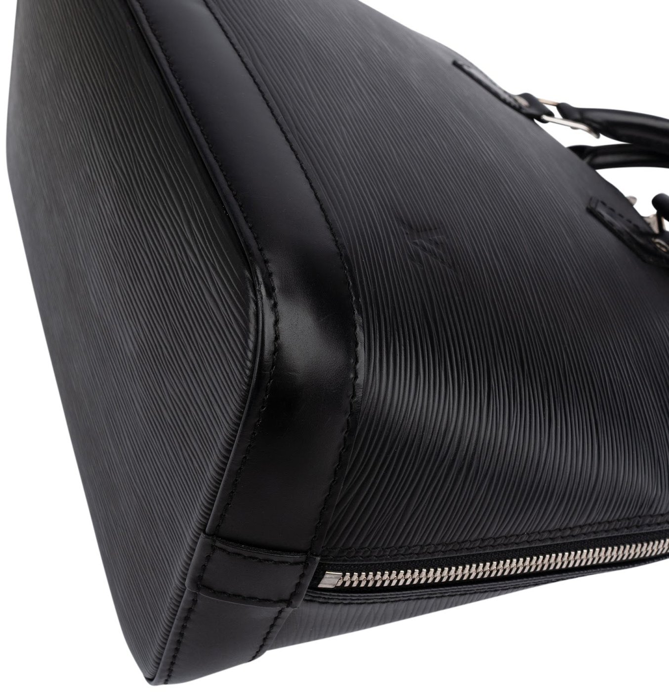 Louis Vuitton Noir Epi Leather Alma PM Handbag