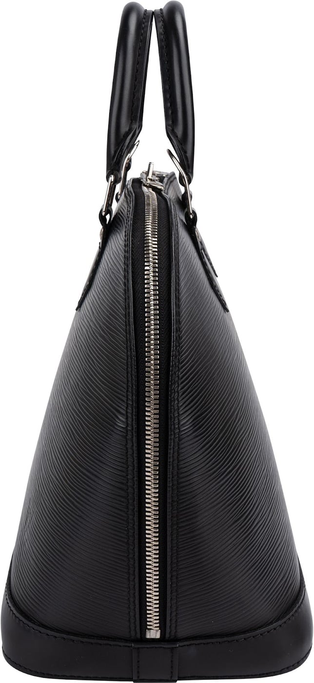 Louis Vuitton Noir Epi Leather Alma PM Handbag