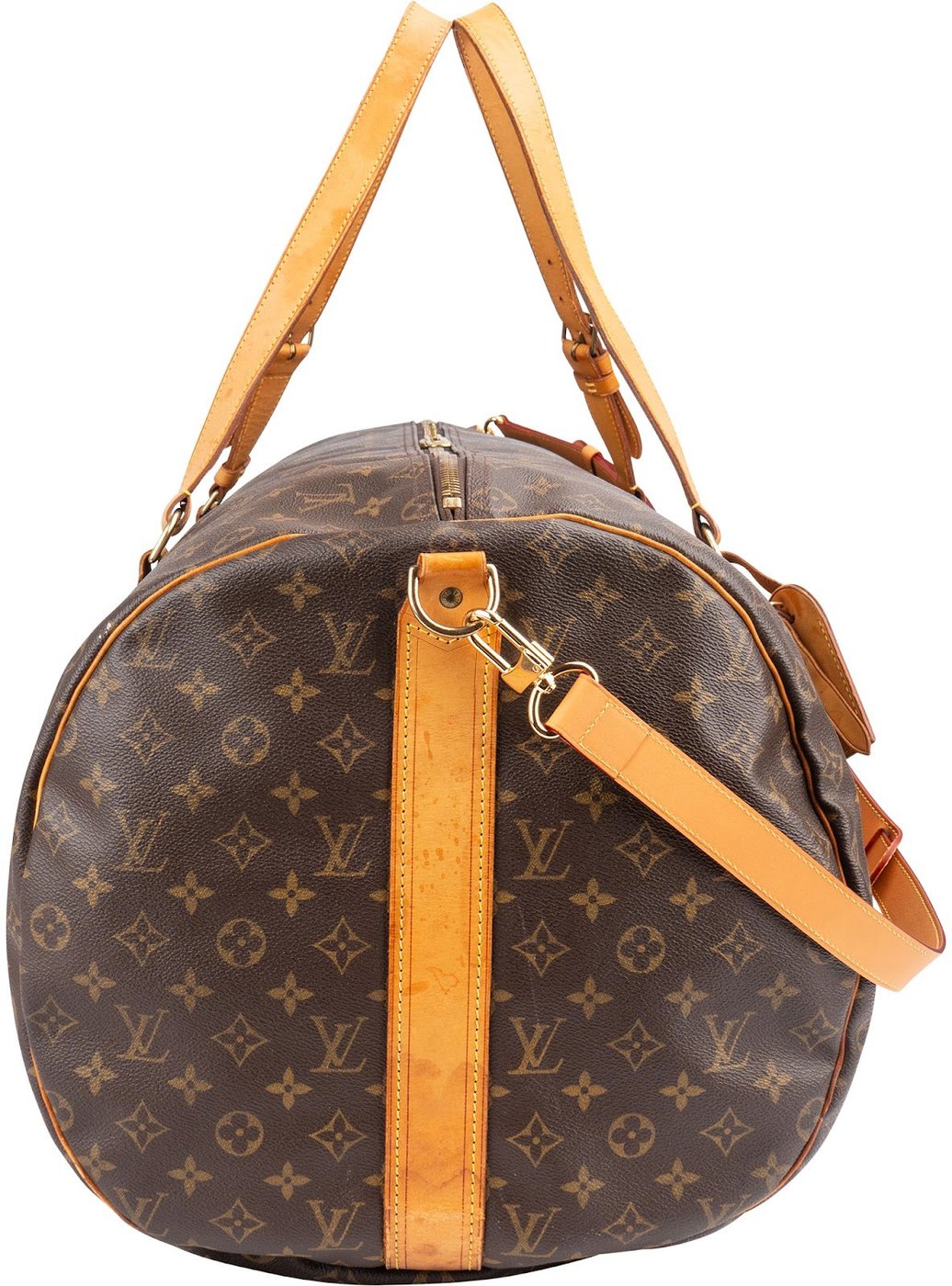 Louis Vuitton Monogram Canvas Polochon 65 Bandoulière Travel Bag