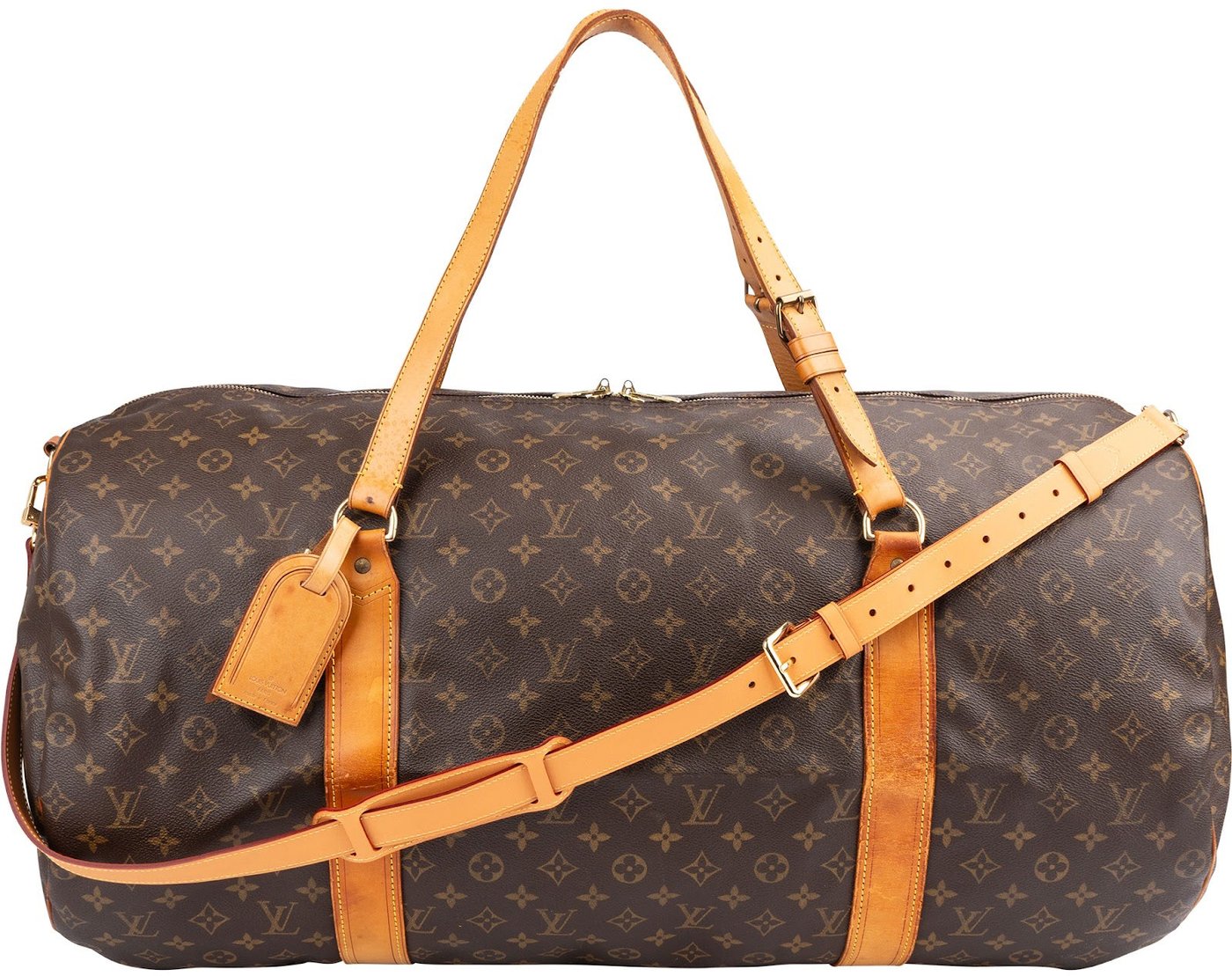 Louis Vuitton Monogram Canvas Polochon 65 Bandoulière Travel Bag