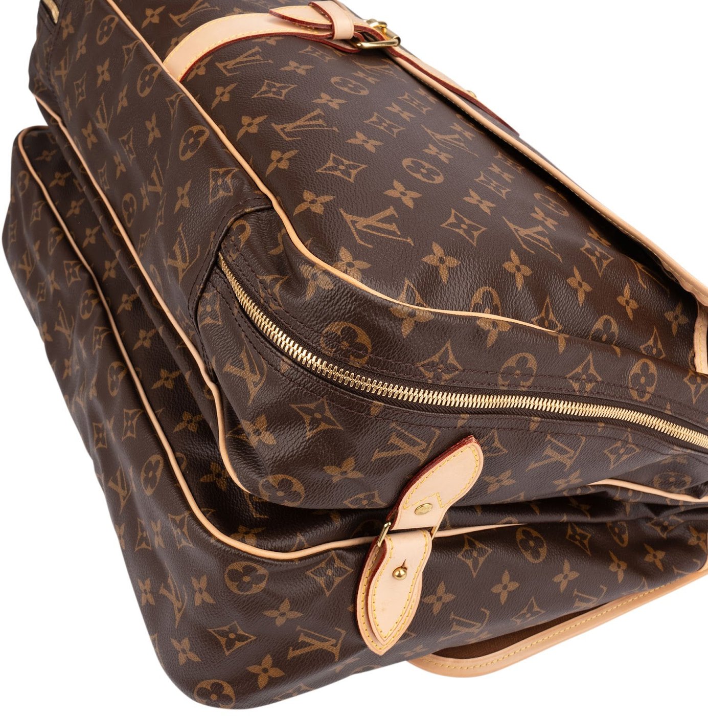 Louis Vuitton Monogram Canvas Sac Chasse Hunting Travel Handbag M41140