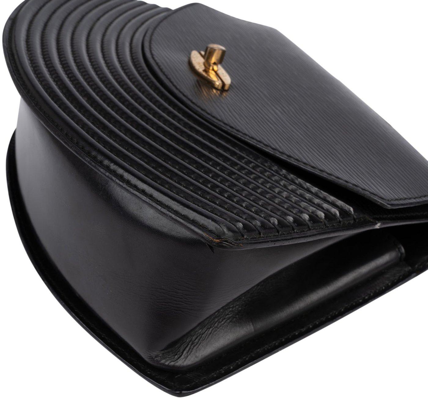 Louis Vuitton Noir Epi Leather Tilsitt Shoulder Bag