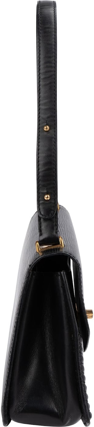 Louis Vuitton Noir Epi Leather Tilsitt Shoulder Bag