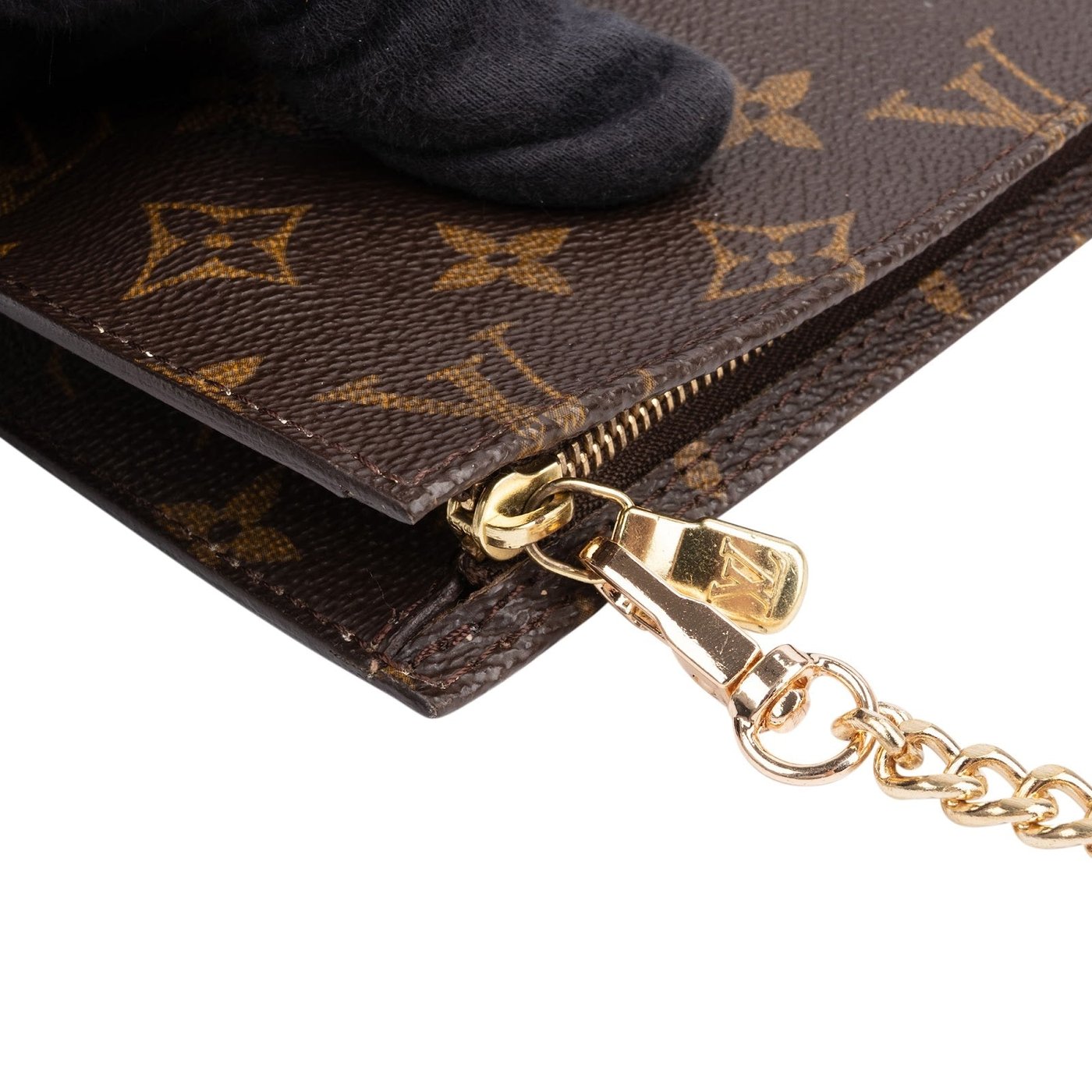 Louis Vuitton Monogram Canvas Bucket Pochette Accessoires Shoulder Bag