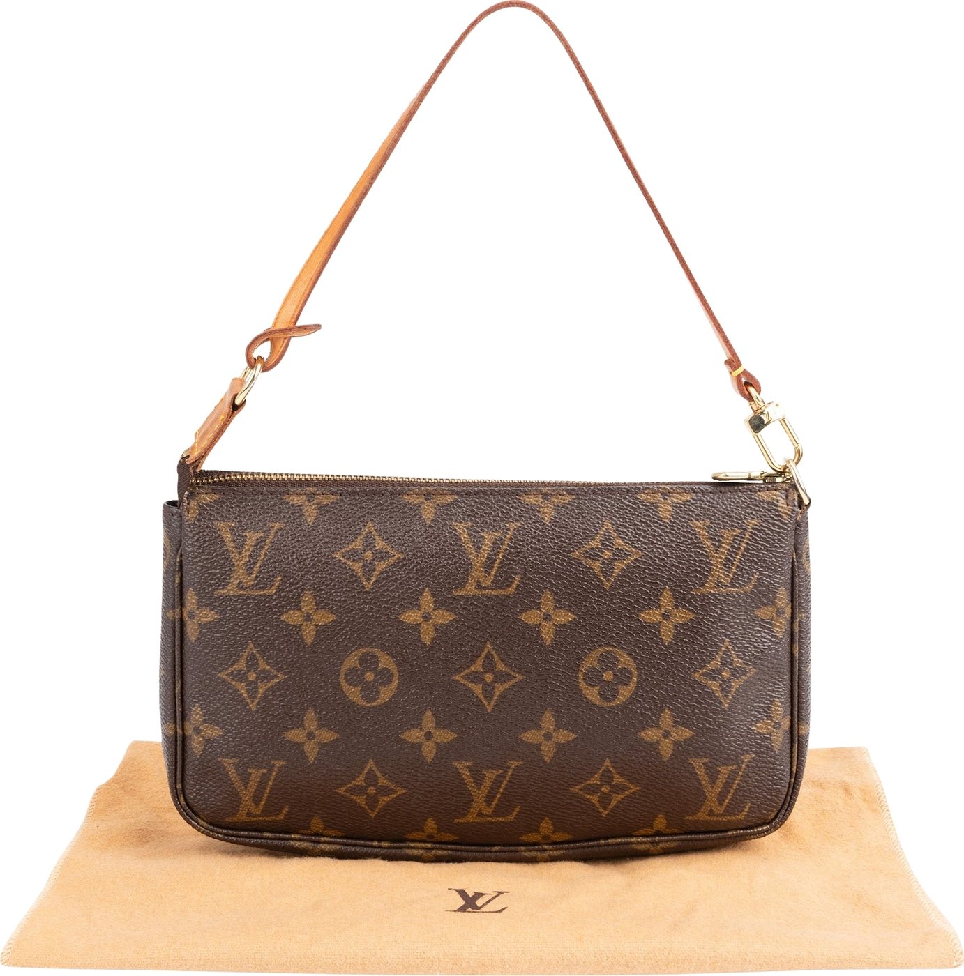 Louis Vuitton Monogram Canvas Pochette Accessoires Handbag