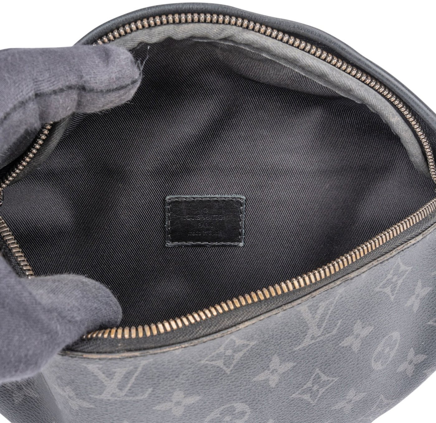 Louis Vuitton Monogram Eclipse Canvas Bumbag Crossbody Bag