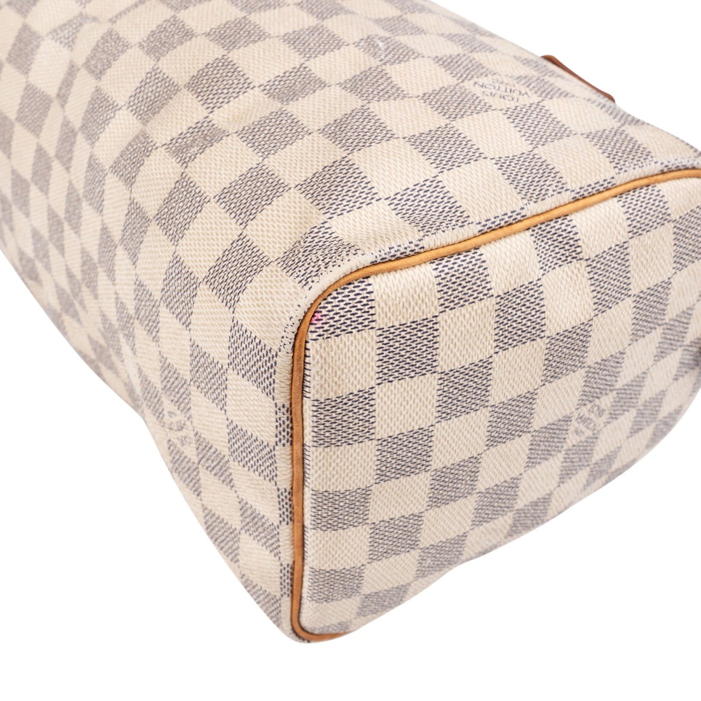 Louis Vuitton Monogram Damier Azur Speedy 25 Handbag