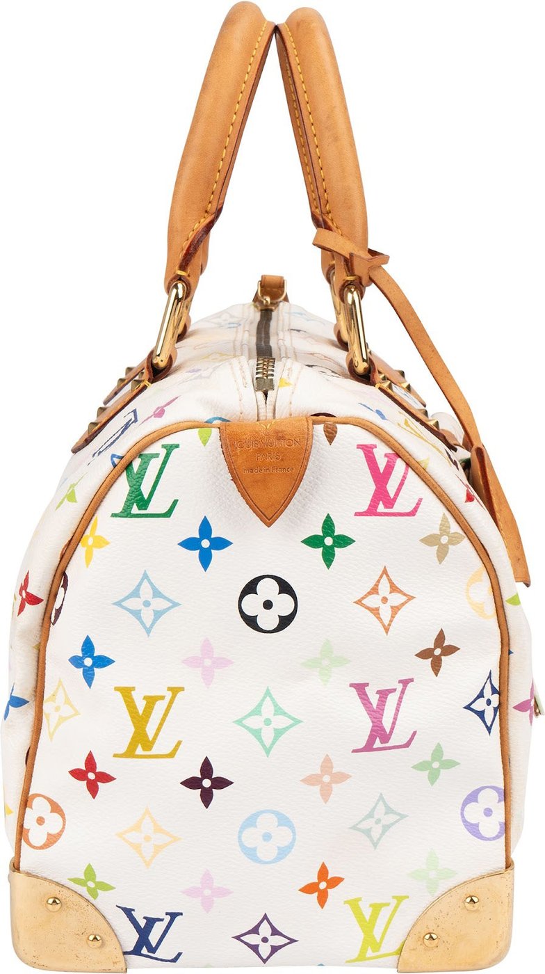 Louis Vuitton Monogram Murakami Multicolor Speedy 30 Handbag