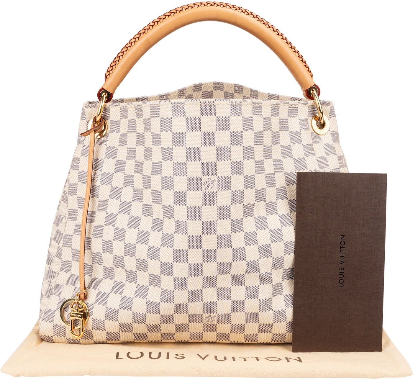 Louis Vuitton Monogram Damier Azur Canvas Artsy MM Shoulder Bag