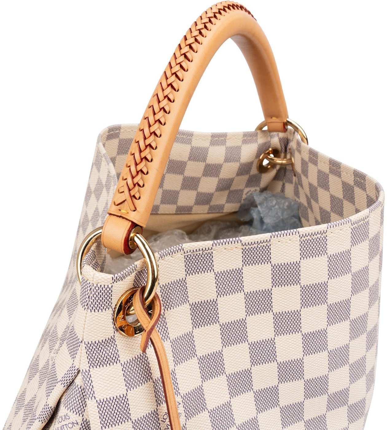 Louis Vuitton Monogram Damier Azur Canvas Artsy MM Shoulder Bag