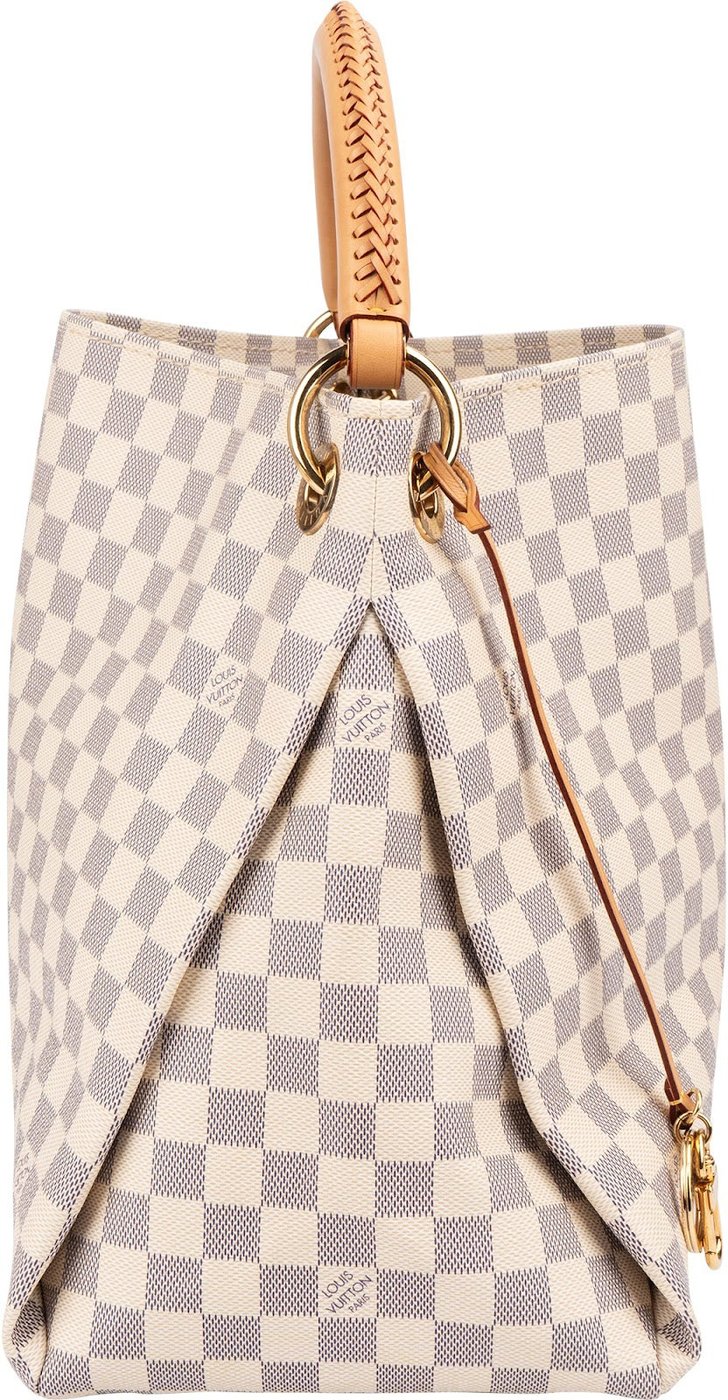 Louis Vuitton Monogram Damier Azur Canvas Artsy MM Shoulder Bag