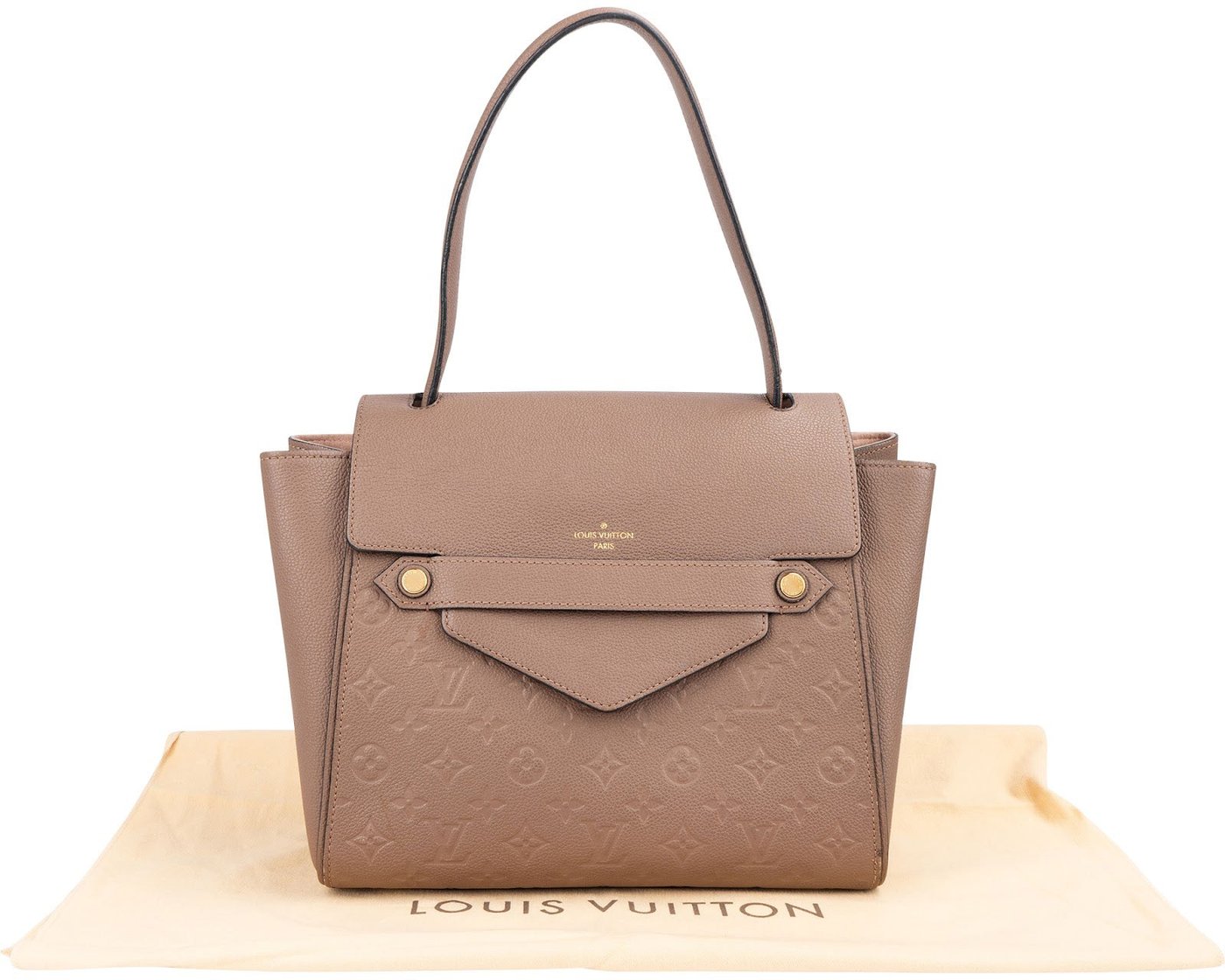 Louis Vuitton Leather Monogram Empreinte Trocadero Handbag