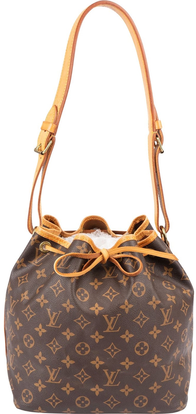 Louis Vuitton Monogram Canvas Sac Noé Petit Shoulder Bag