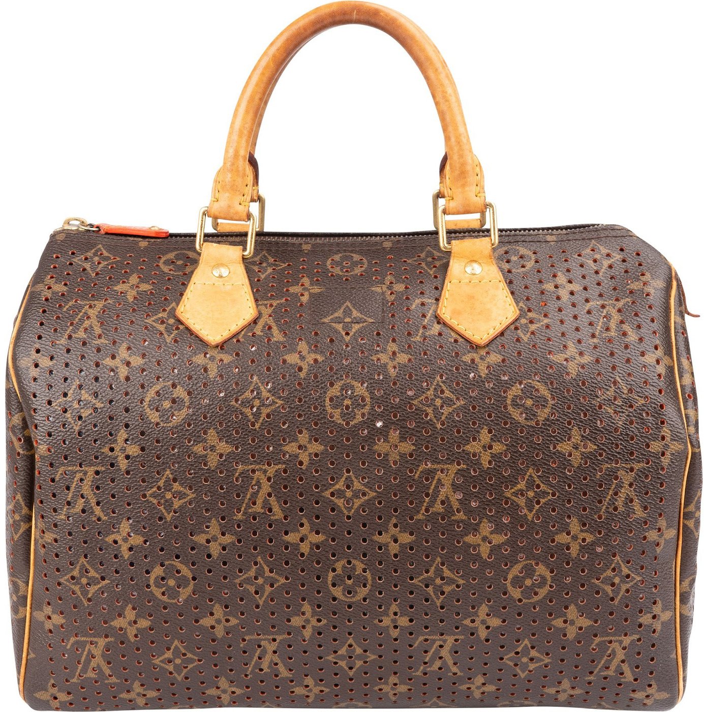 Louis Vuitton Limited Monogram Perforated Canvas Speedy 30 Handbag