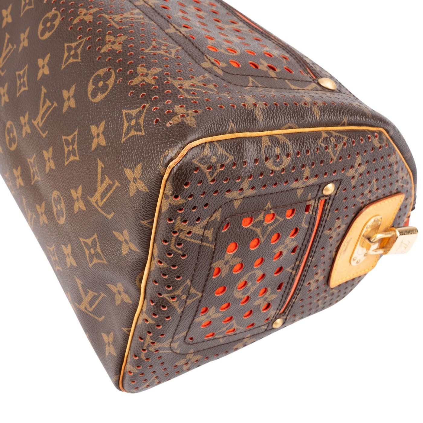 Louis Vuitton Limited Monogram Perforated Canvas Speedy 30 Handbag