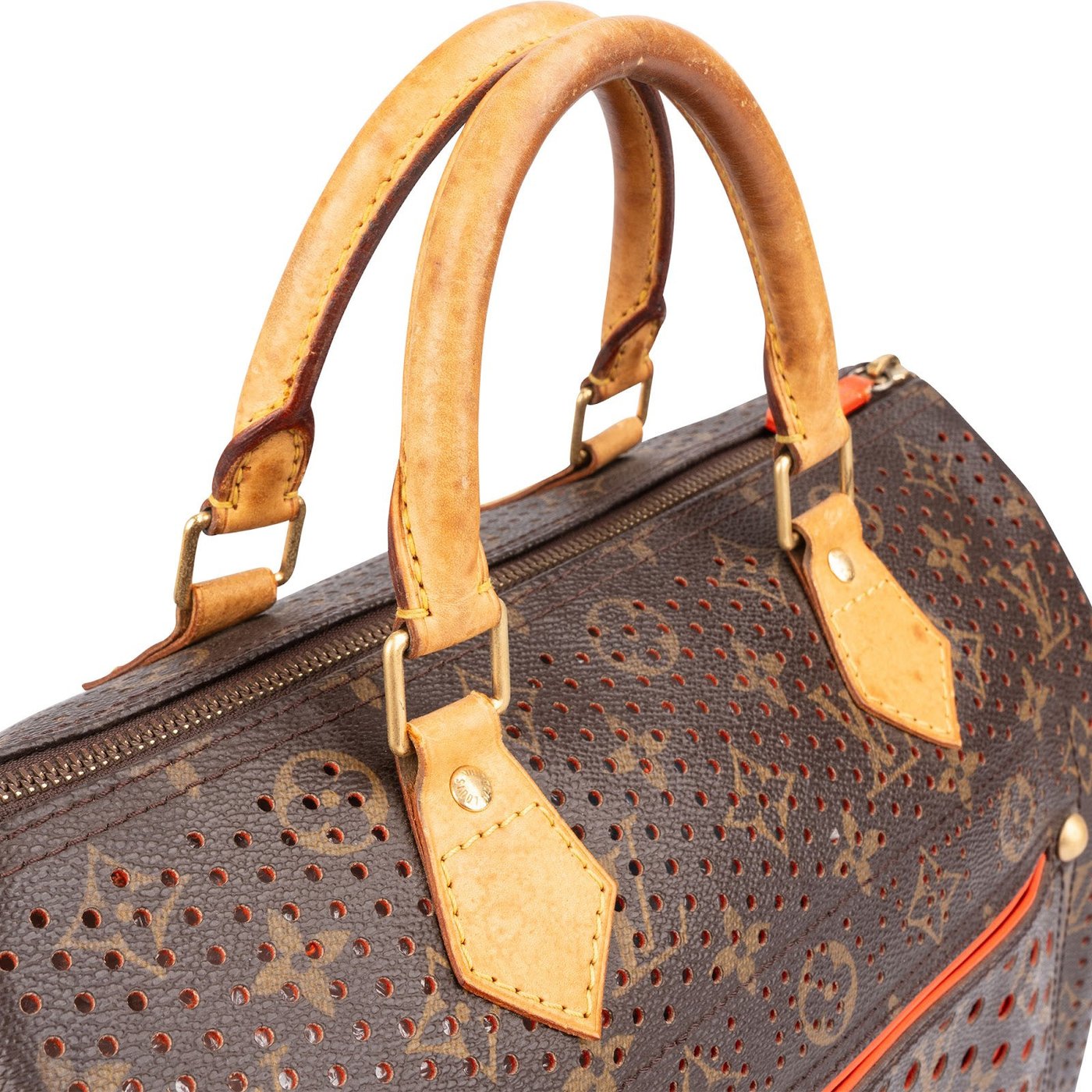 Louis Vuitton Limited Monogram Perforated Canvas Speedy 30 Handbag