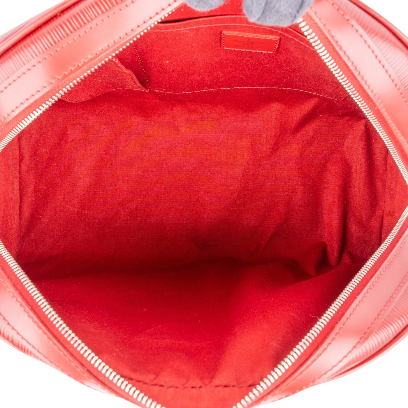 Louis Vuitton Red Epi Leather Montaigne GM Handbag