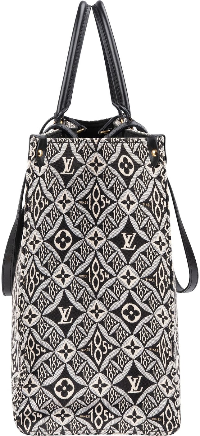 Louis Vuitton Canvas Monogram Since 1854 Jacquard OnTheGo GM Shoulder Bag