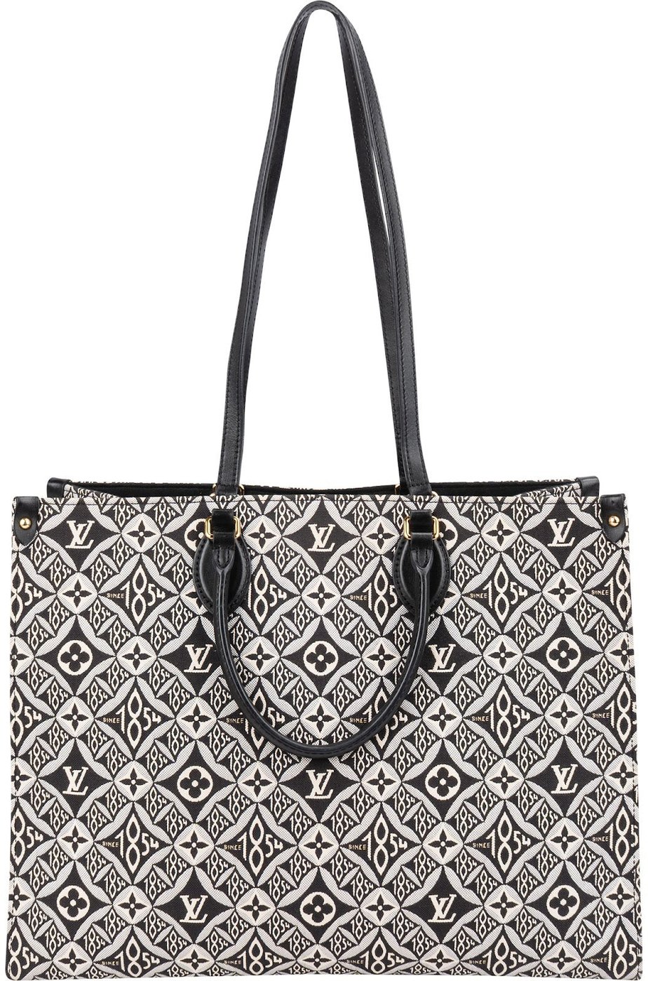 Louis Vuitton Canvas Monogram Since 1854 Jacquard OnTheGo GM Shoulder Bag