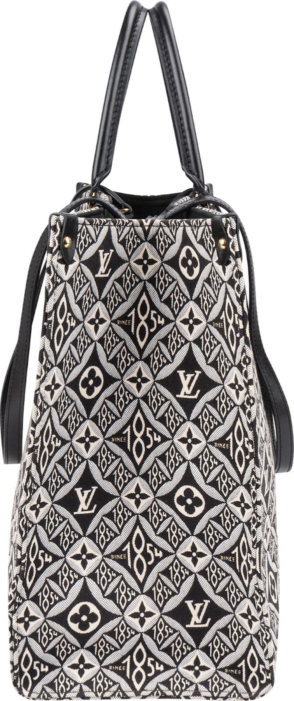 Louis Vuitton Canvas Monogram Since 1854 Jacquard OnTheGo GM Shoulder Bag