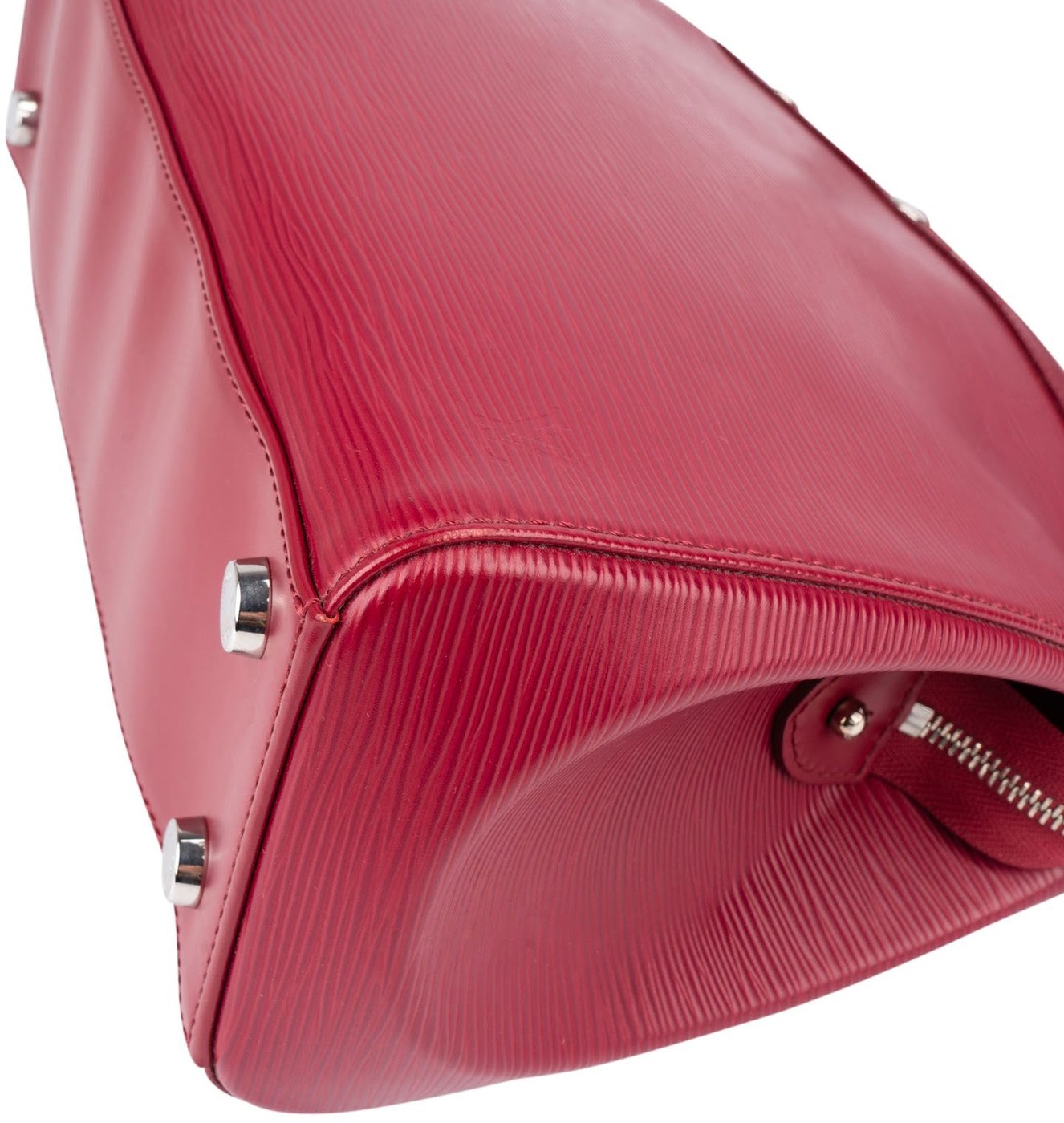 Louis Vuitton Red Epi Leather Brea MM Handbag