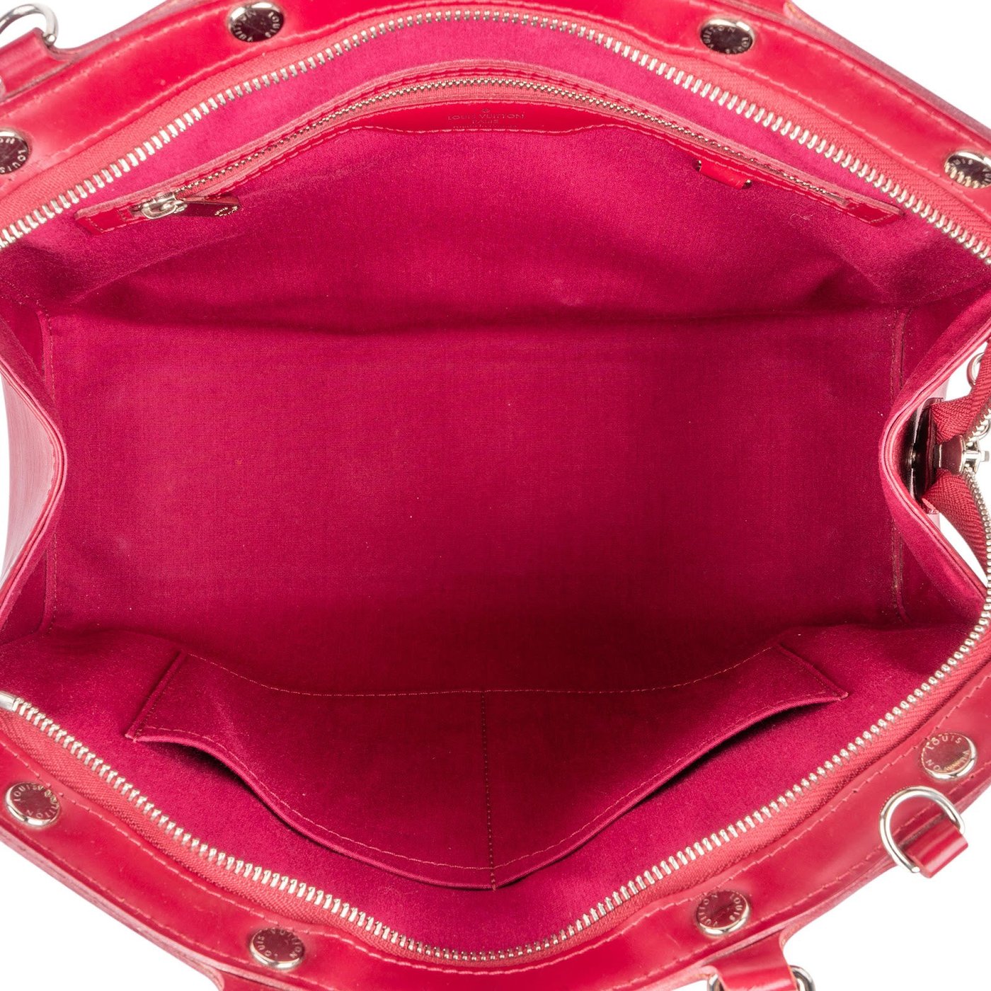 Louis Vuitton Red Epi Leather Brea MM Handbag