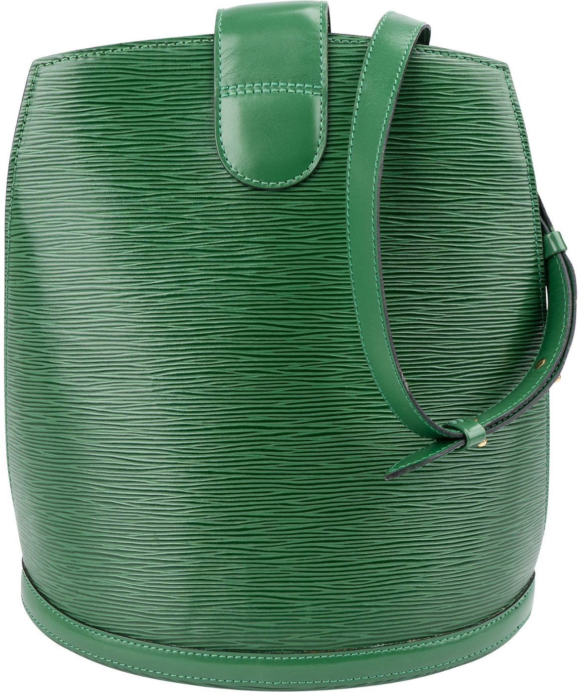 Louis Vuitton Vert Epi Leather Cluny Shoulder Bag