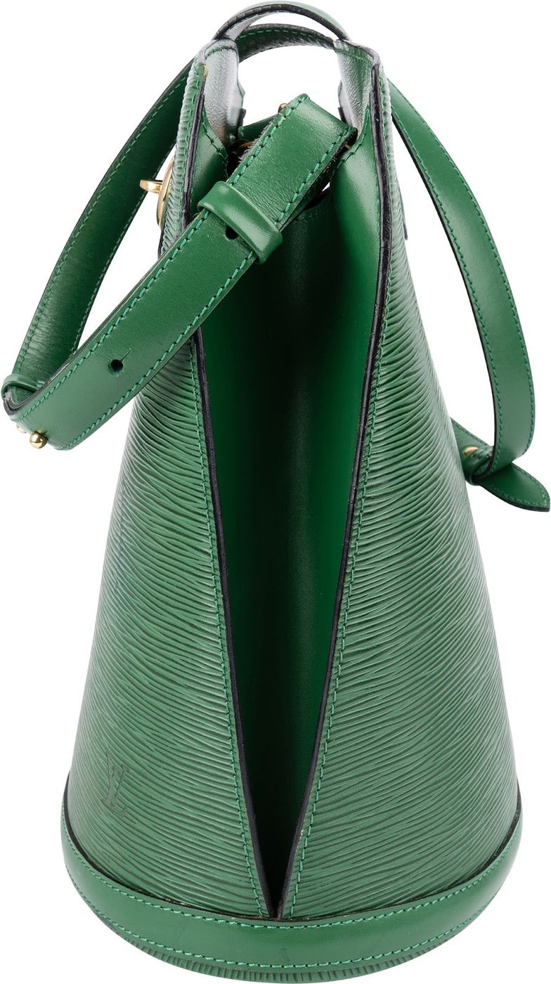 Louis Vuitton Vert Epi Leather Cluny Shoulder Bag