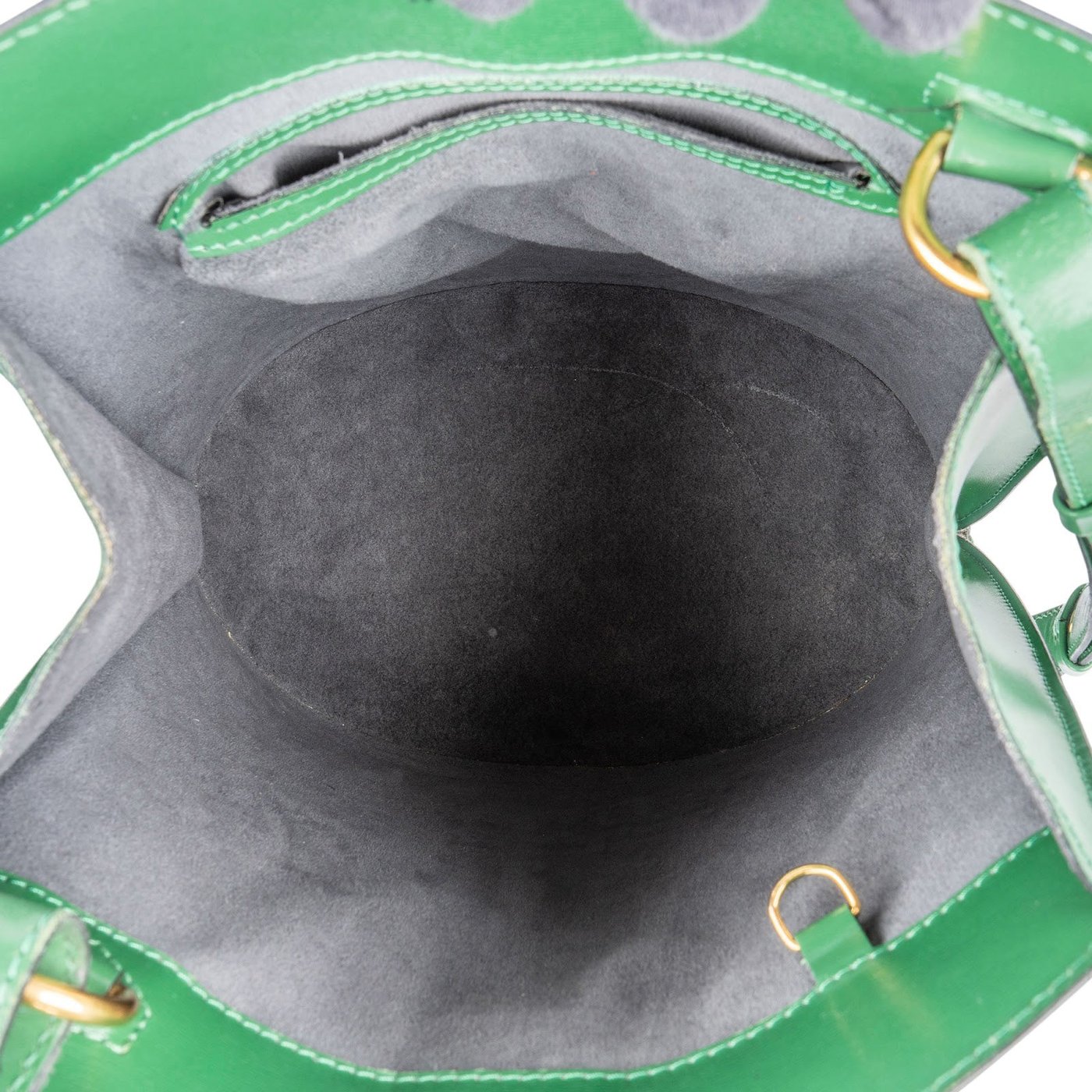 Louis Vuitton Vert Epi Leather Cluny Shoulder Bag