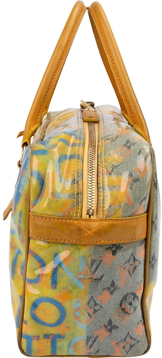 Louis Vuitton Limited Monogram Richard Prince Pulp Defile Weekender PM Handbag