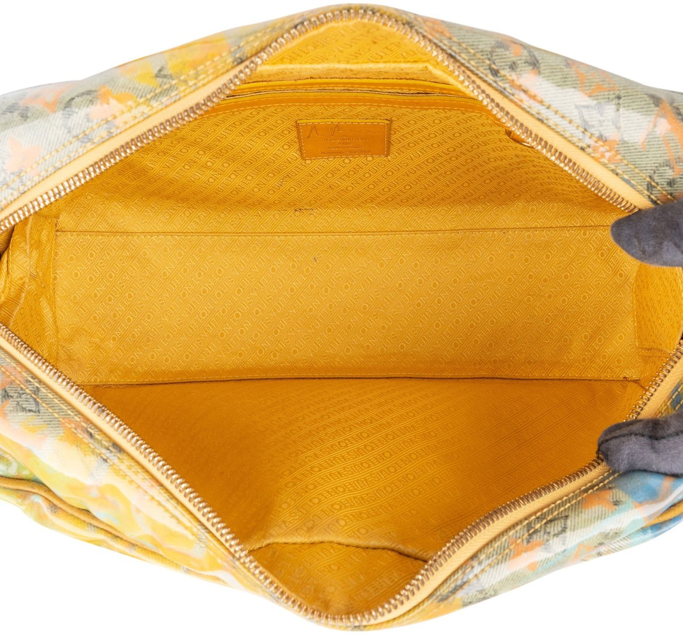 Louis Vuitton Limited Monogram Richard Prince Pulp Defile Weekender PM Handbag