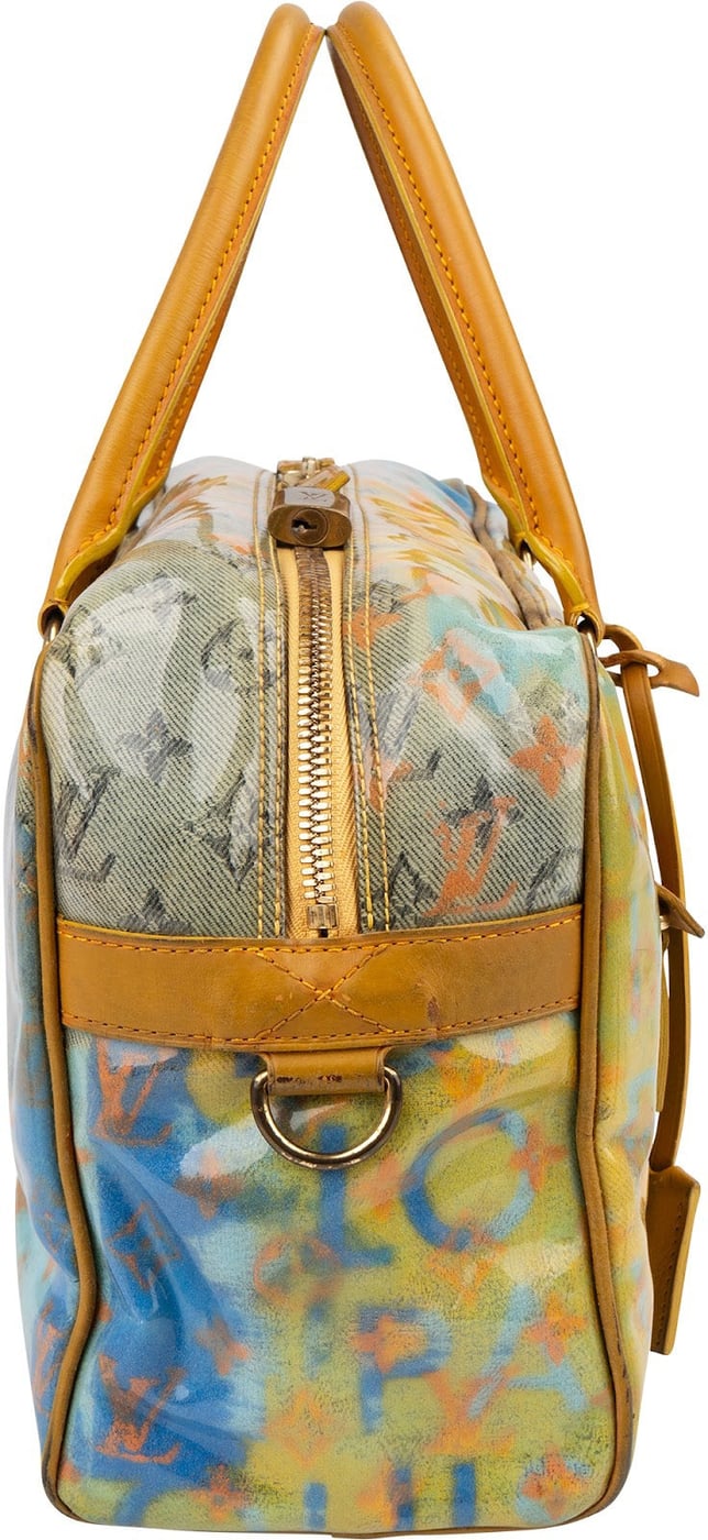 Louis Vuitton Limited Monogram Richard Prince Pulp Defile Weekender PM Handbag