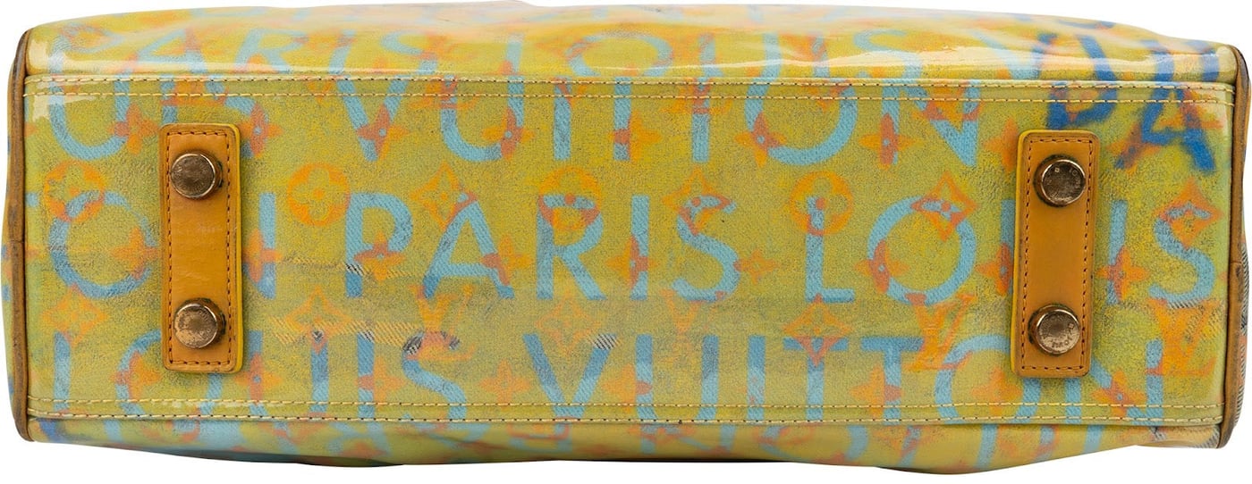 Louis Vuitton Limited Monogram Richard Prince Pulp Defile Weekender PM Handbag