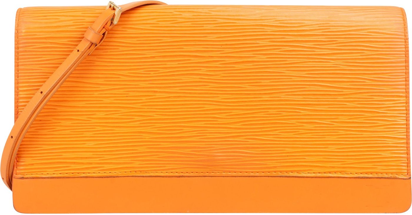 Louis Vuitton Orange Epi Leather Honfleur Pochette Shoulder Bag