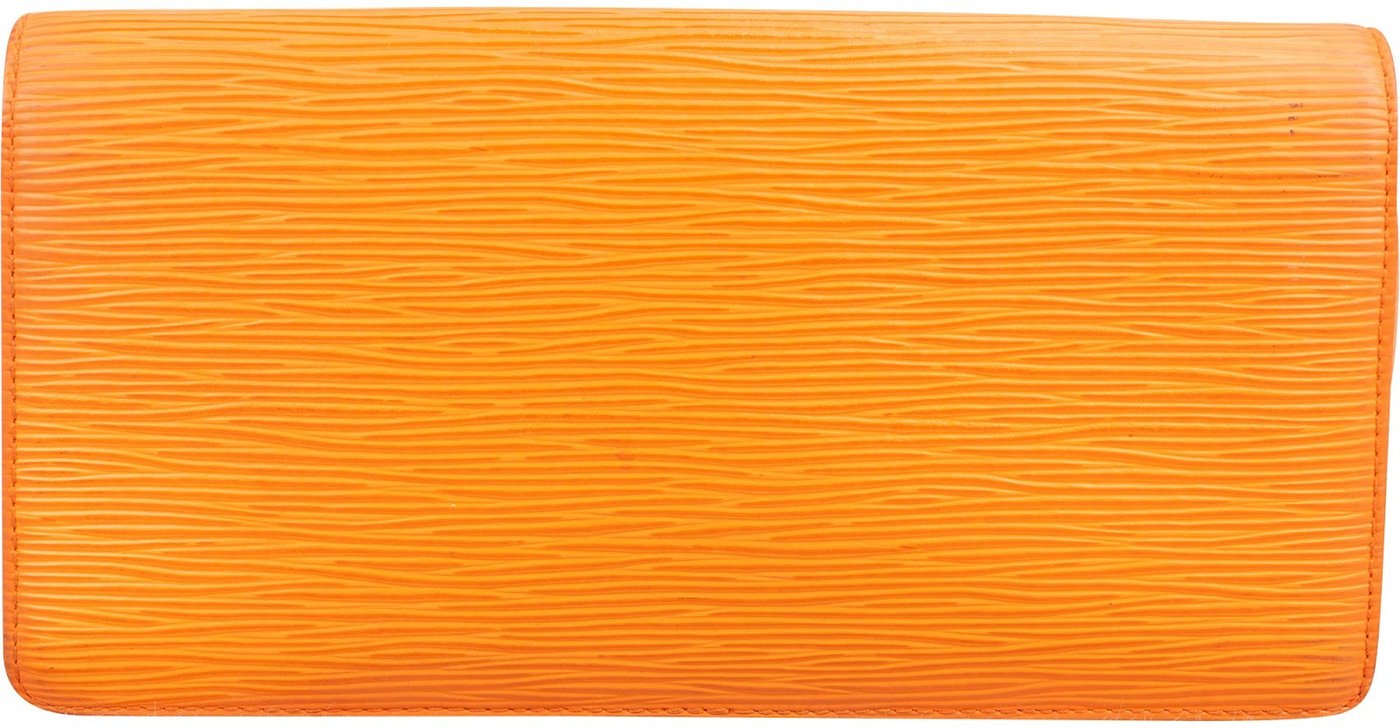 Louis Vuitton Orange Epi Leather Honfleur Pochette Shoulder Bag