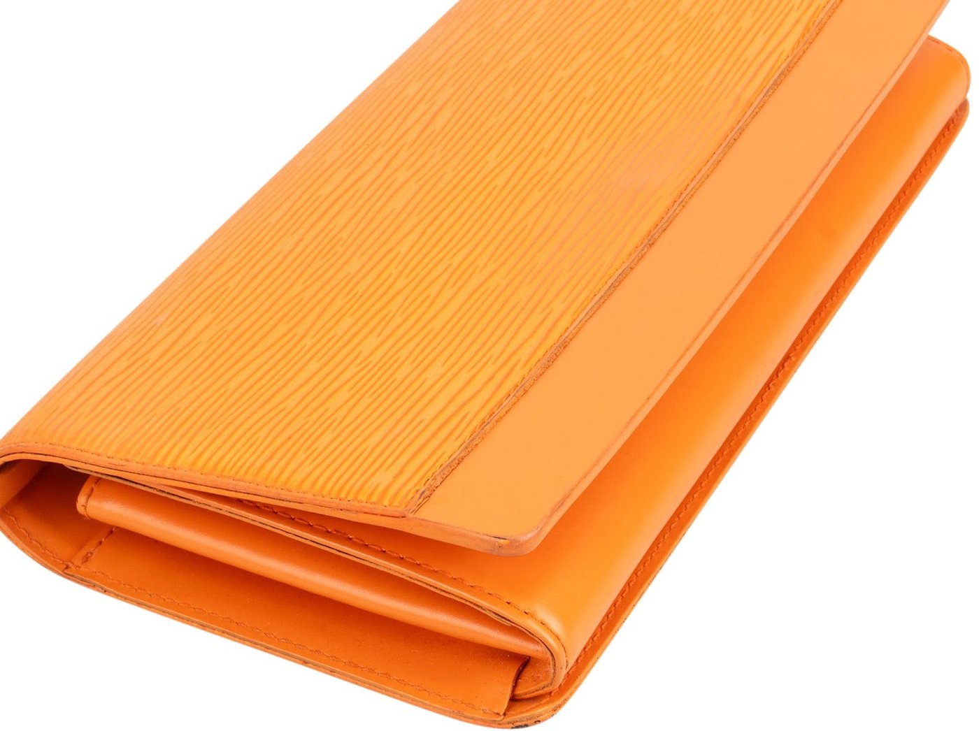 Louis Vuitton Orange Epi Leather Honfleur Pochette Shoulder Bag