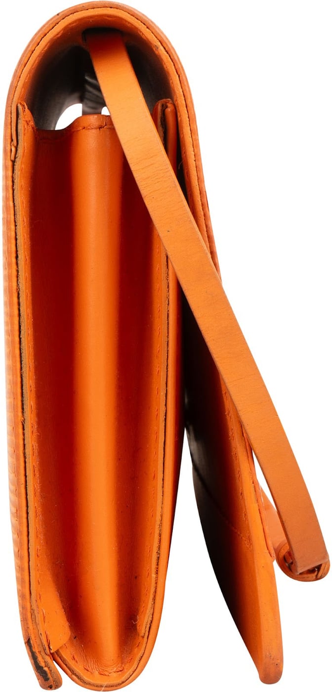 Louis Vuitton Orange Epi Leather Honfleur Pochette Shoulder Bag