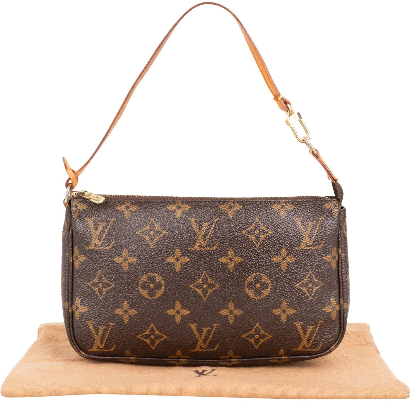 Louis Vuitton Monogram Canvas Pochette Accessoires Handbag
