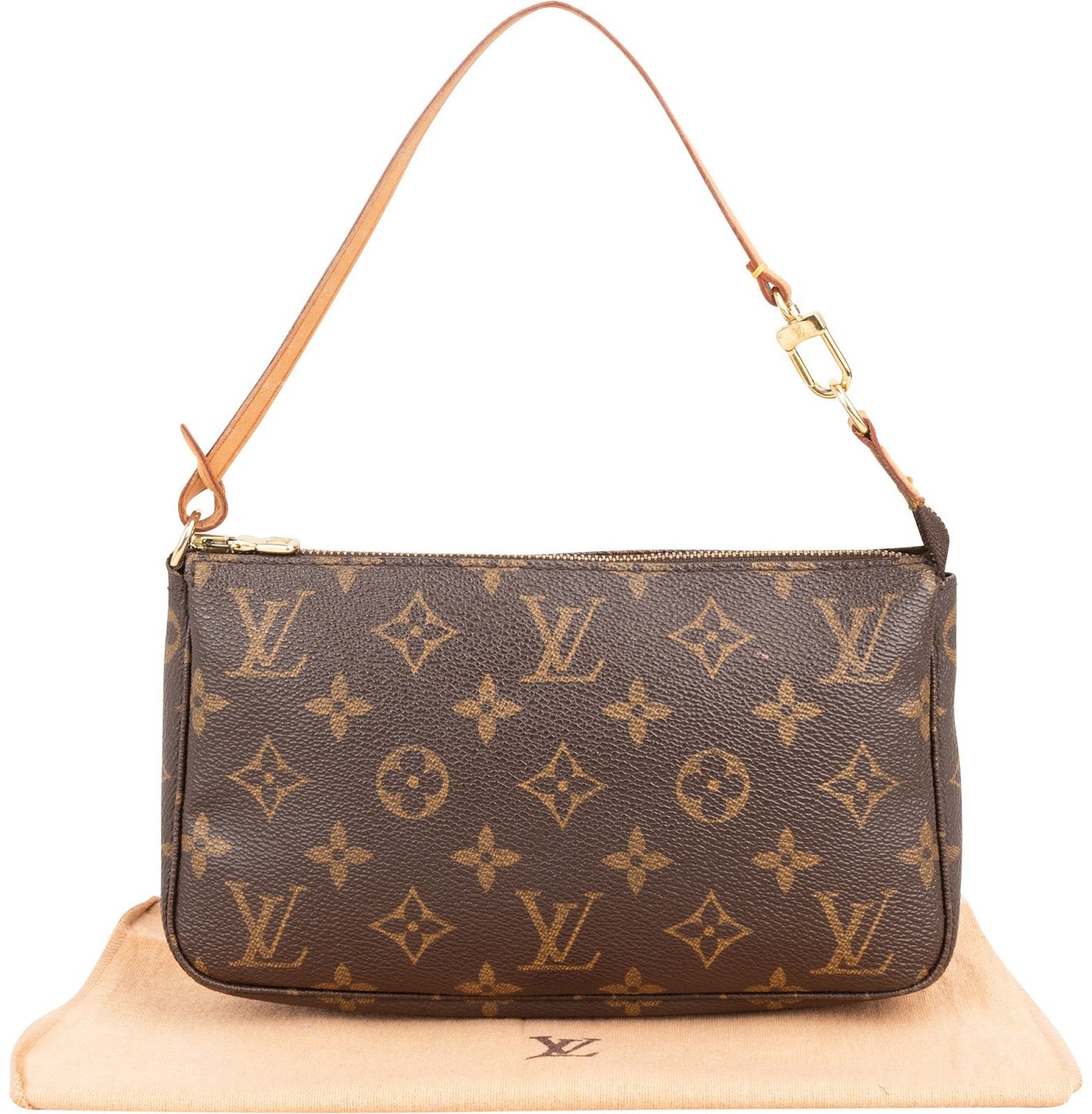 Louis Vuitton Monogram Canvas Pochette Accessoires Handbag