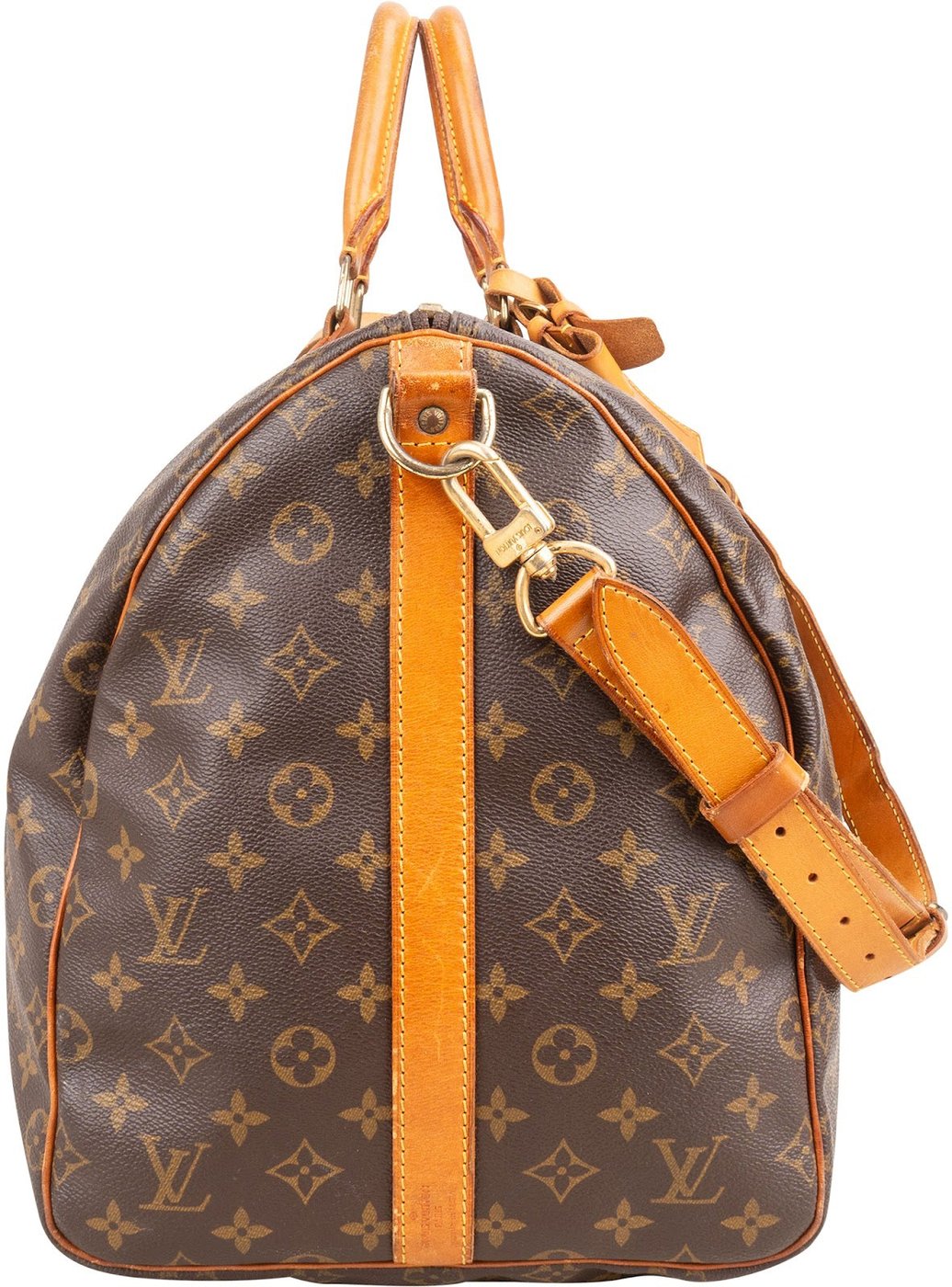 Louis Vuitton Monogram Canvas Keepall 55 Bandoulière Travel Bag
