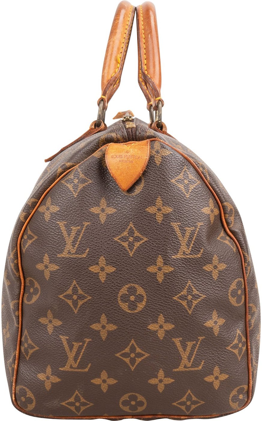 Louis Vuitton Monogram Canvas Speedy 30 Handbag