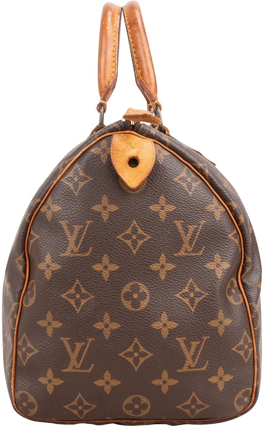 Louis Vuitton Monogram Canvas Speedy 30 Handbag