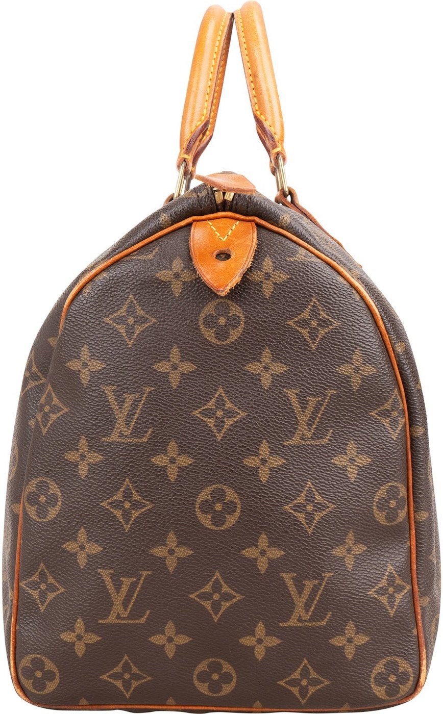 Louis Vuitton Monogram Canvas Speedy 35 Handbag