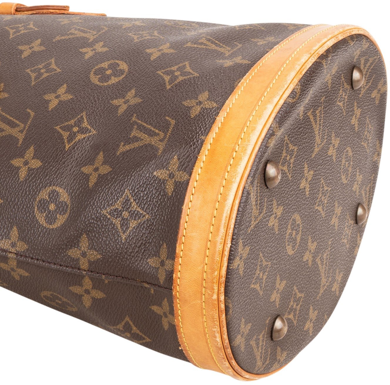 Louis Vuitton Monogram Canvas Bucket PM Shoulder Bag