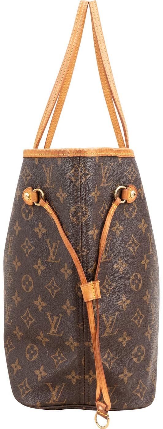 Louis Vuitton Monogram Canvas Neverfull MM Shoulder Bag