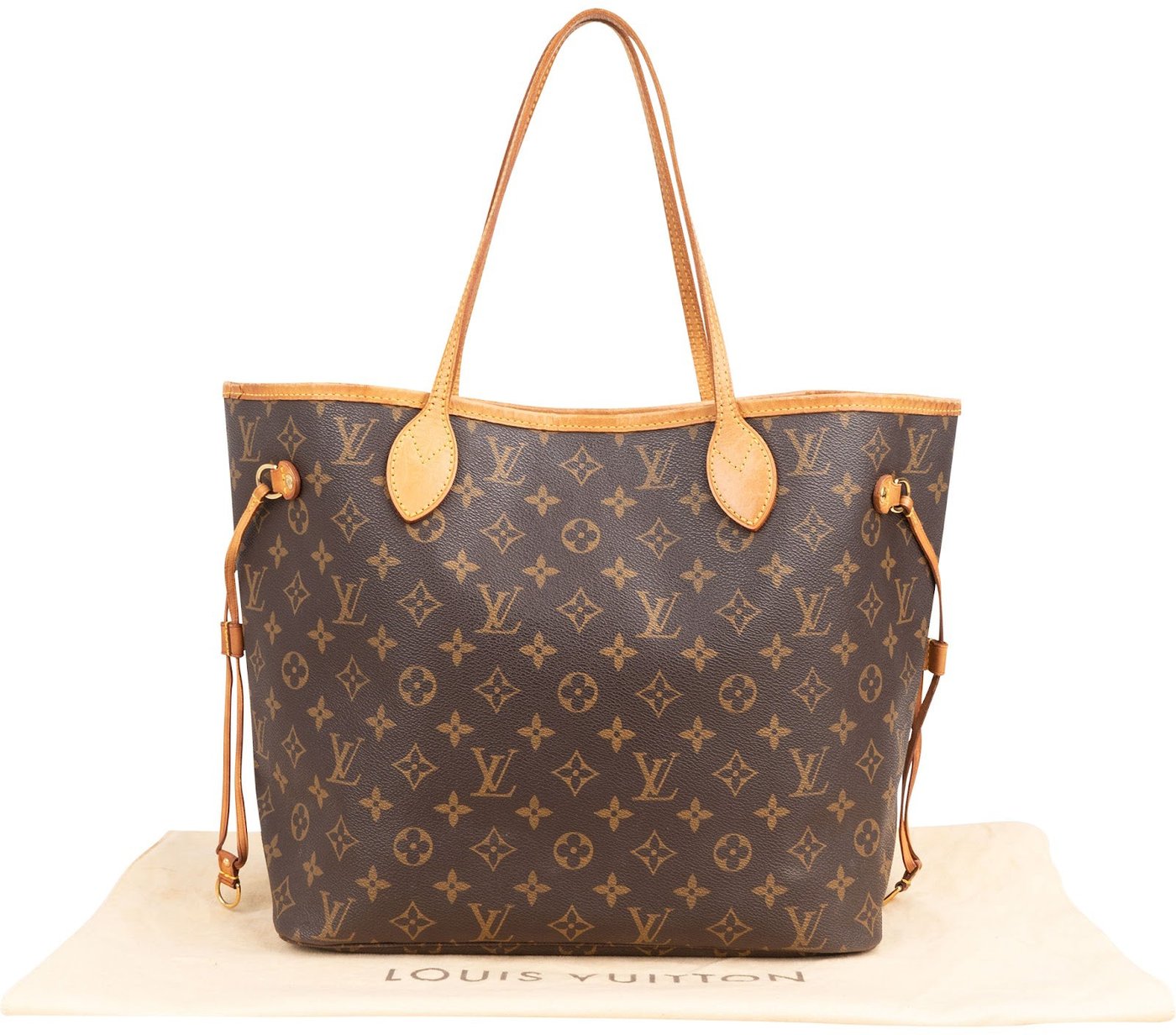 Louis Vuitton Monogram Canvas Neverfull MM Shoulder Bag