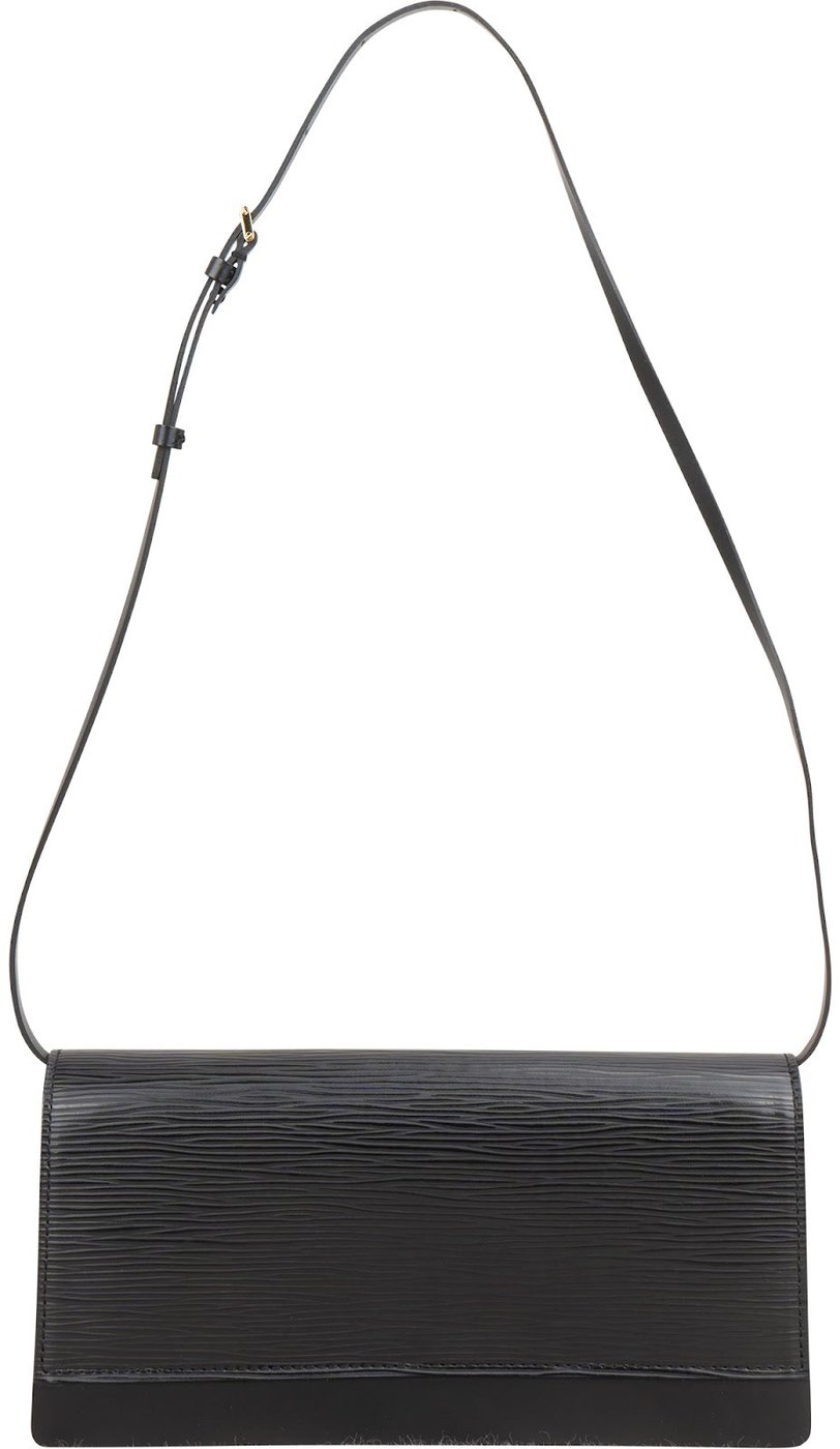 Louis Vuitton Noir Epi Leather Honfleur Pochette Shoulder Bag