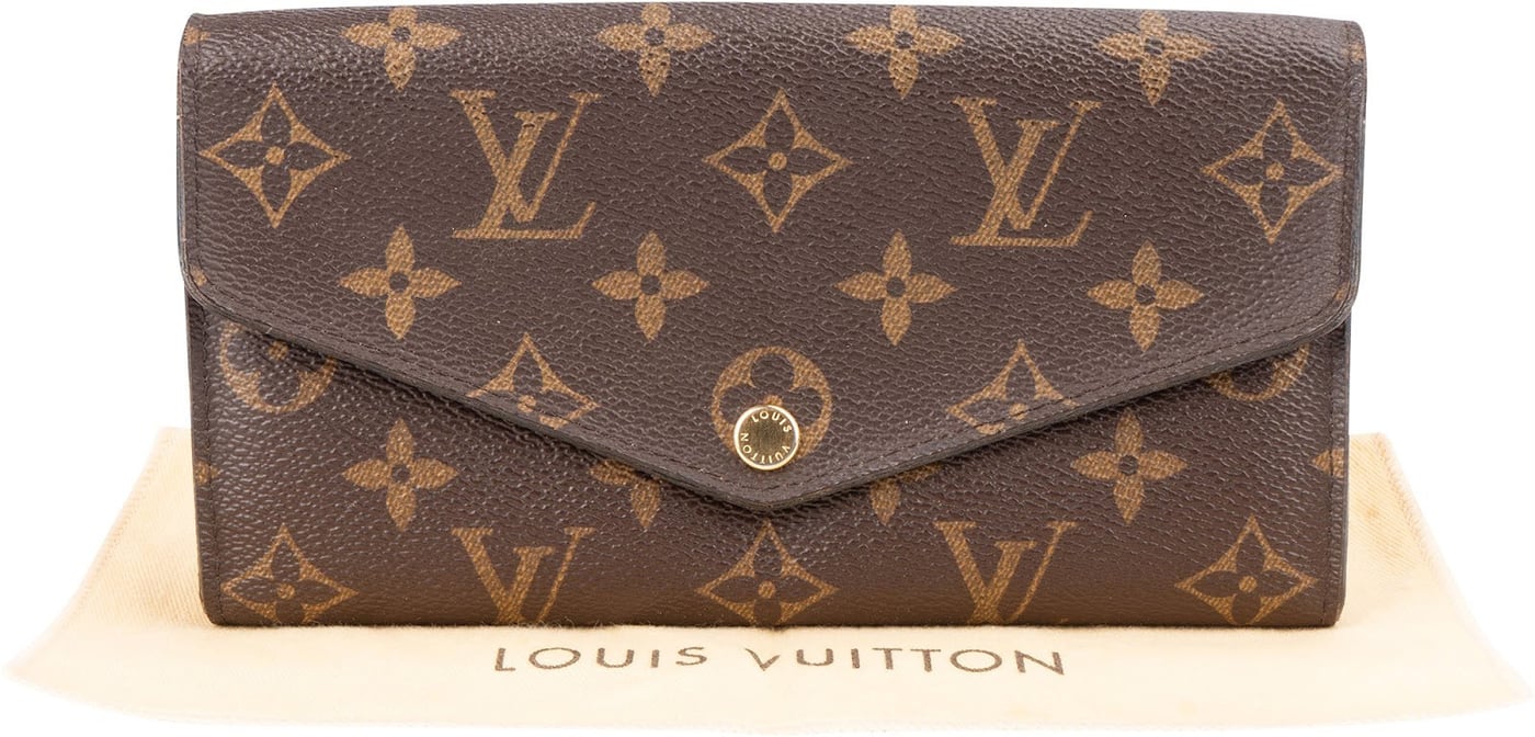 Louis Vuitton Monogram Canvas Sarah Wallet